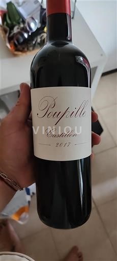 Bordeaux Castillon-côtes-de-bordeaux Poupille 2017