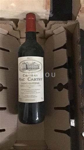 Bordeaux Saint-Estèphe Château MacCarthy 2011