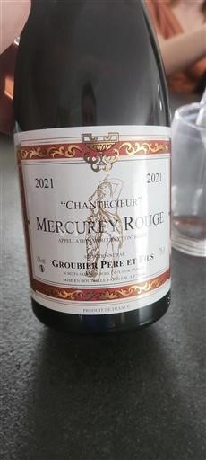 Borgogna Mercurey Groubier Père et Fils Chantecoeur 2021