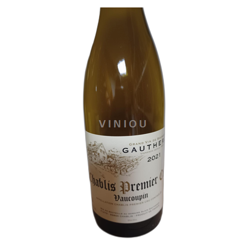 Bourgogne Chablis premier cru Domaine Gautheron Vaucoupin 2021