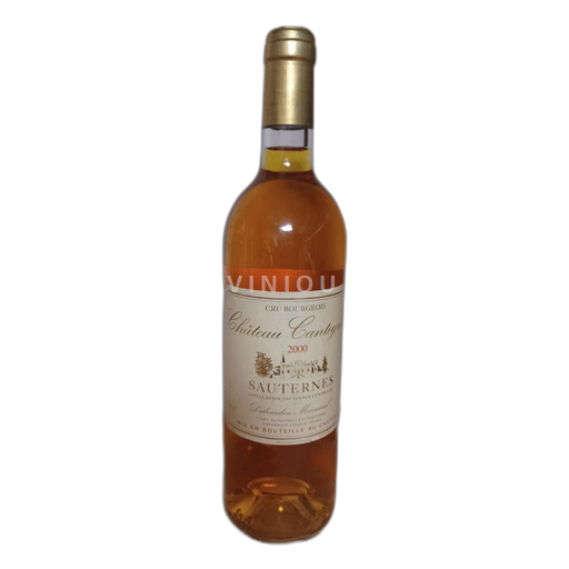 Bordeaux Sauternes Château Cantegril 2000