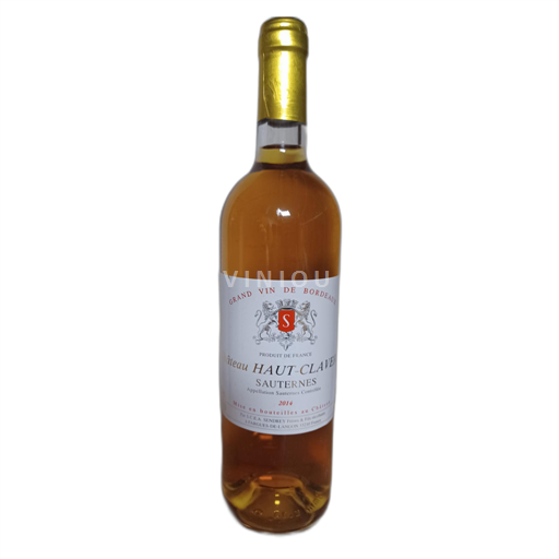 Bordeaux Sauternes Château Haut-Claverie 2014