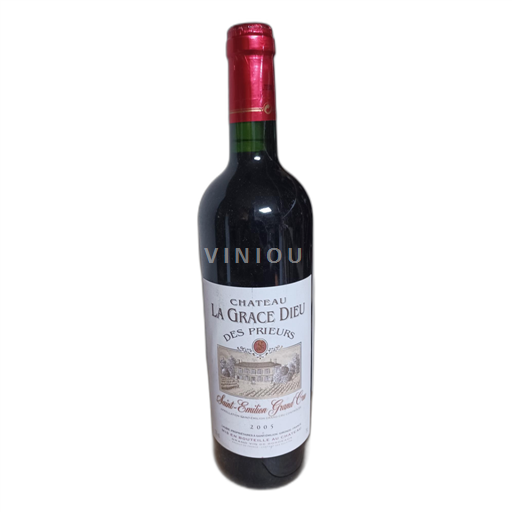 Bordeaux Saint-Émilion Grand Cru Château La Grâce Dieu des Prieurs 2005