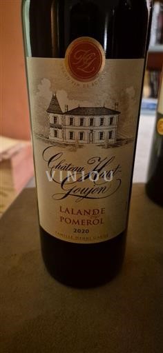 Bordeaux Lalande-de-pomerol Château Haut-Goujon 2020