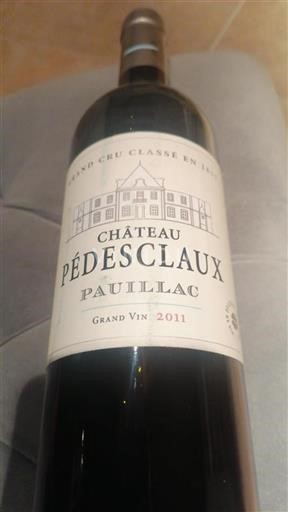 Bordeaux Pauillac Grand Cru Château Pédesclaux 2011
