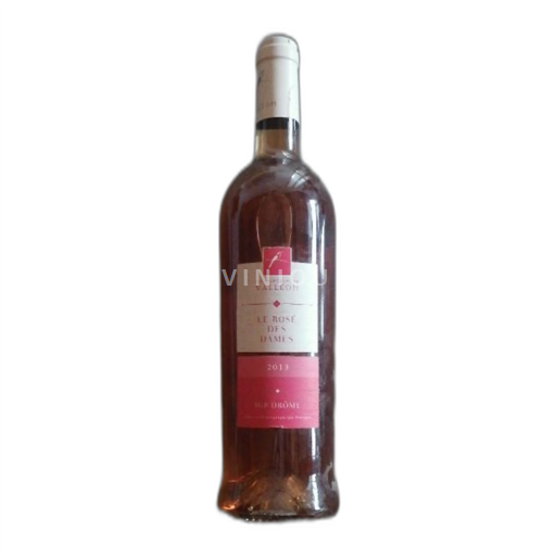 Alps and Rhone Valley Drôme Les Vignerons de Valléon Le Rosé des Dames 2013