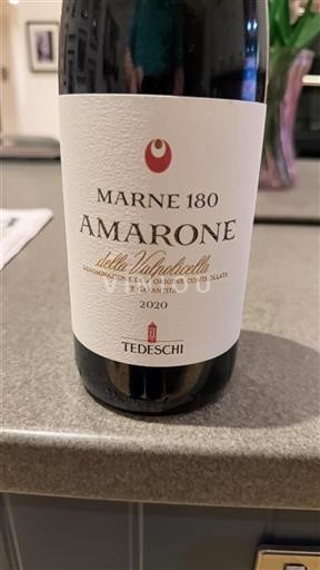 Veneto Amarone della Valpolicella Tedeschi Marne 180 2020