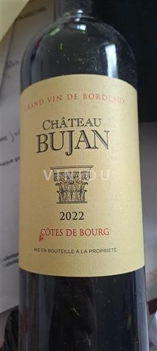 Bordeaux Côtes-de-bourg Château Bujan 2022