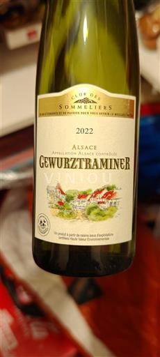 Alsace Grand Cru Club des Sommeliers 2022