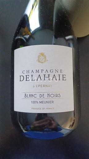 Vin Effervescent Blanc brut Blanc de Noirs Delahaie Non millésimé France Champagne