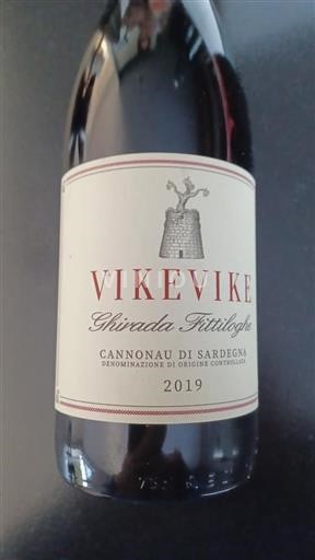 Sardenha Cannonau da Sardenha Vikevike Ghirada Fittiloghe 2019