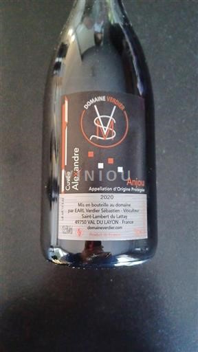 Loiredalen Anjou Domaine Verdier Alexandre 2020