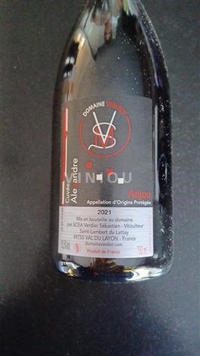 Loiredalen Anjou Domaine Verdier Alexandre 2021