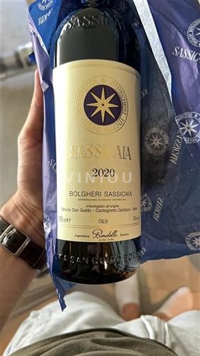 Toscana No especificado Tenuta San Guido Sassicaia 2020
