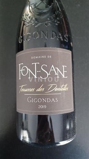 Rhônetal Gigondas Domaine Font-Sane Terrasses des Dentelles 2019