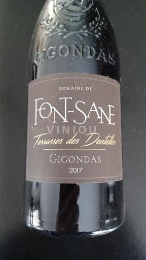 Rhônetal Gigondas Domaine Font-Sane Terrasses des Dentelles 2017