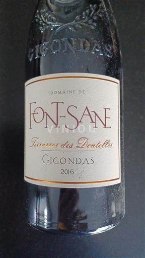Rhônetal Gigondas Domaine Font-Sane Terrasses des Dentelles 2016