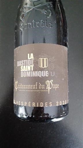 Rhônen laakso Châteauneuf-du-Pape La Bastide Saint Dominique Les Hespérides 2020