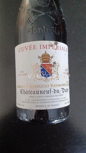 Rhône-dalen Châteauneuf-du-Pape UssegliO Raymond & Fils Imperiale 2021