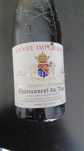 Rhône-dalen Châteauneuf-du-Pape UssegliO Raymond & Fils Impériale 2021