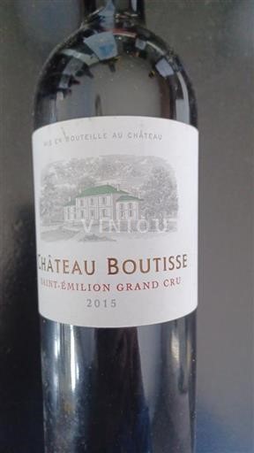 Bordeaux Saint-Émilion Grand Cru Boutisse 2015