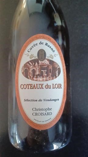 Vin Blanc liquoreux Sélection de Rasné Domaine Earl De La Raderie 2009 France Vallée de la Loire Coteaux-du-loir