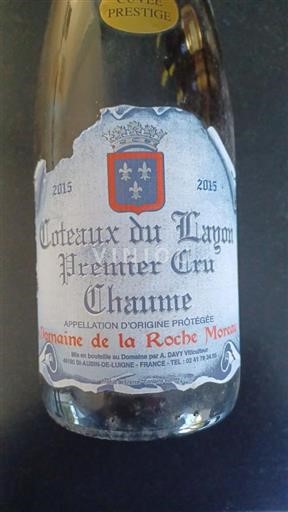 Údolí Loiry Coteaux-du-Layon Domaine La Roche Moreau Prestige 2015