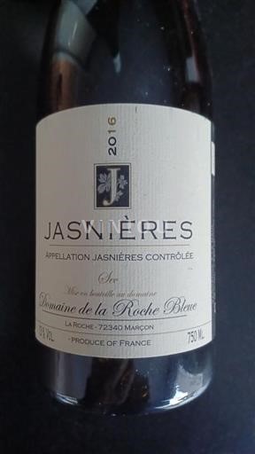 Valle della Loira Jasnières Domaine La Roche Bleue 2016