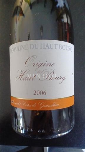 Valle della Loira Muscadet-Côtes-de-Grand-Lieu Domaine Haut Bourg Origine du Haut Bourg 2006