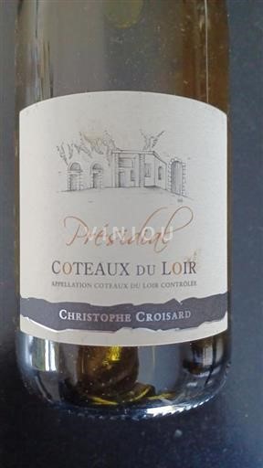 Údolí Loiry Coteaux-du-loir Domaine La Raderie Présidial 2021