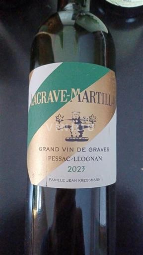 Bordeaux Pessac-Léognan Château La Tour Martillac 2023