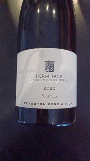 Rhône Valley Hermitage Ferraton Père & Fils Les Miaux 2020