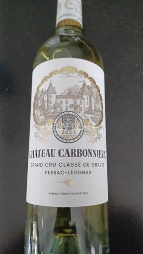 Bordeaux Pessac-Léognan Grand Cru Château Carbonnieux 2023