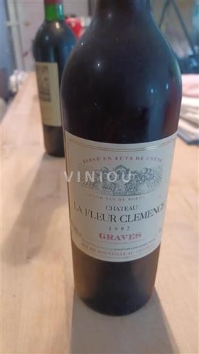 Bordeaux Graves Château La Fleur Clémence 1997