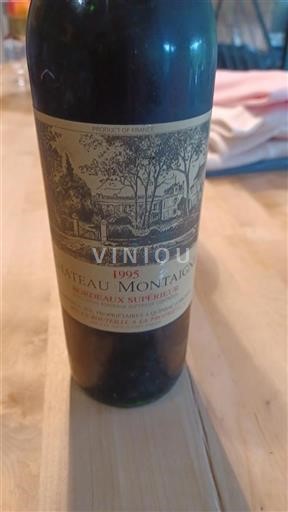 Bordeaux Bordeaux supérieur Château Montaigne 1995
