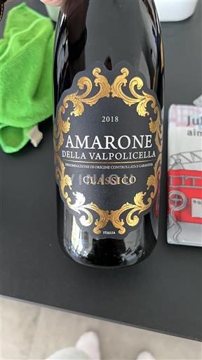Veneto Amarone della Valpolicella Classico 2018