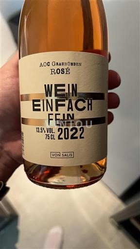 Graubünden Graubünden AOC Von Salis Einfach Fein 2022