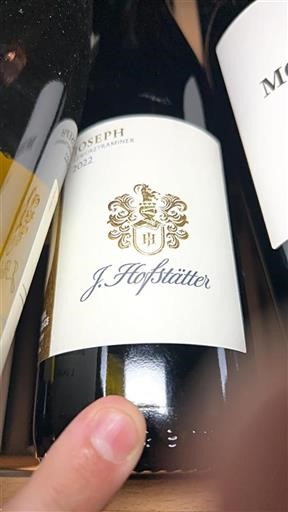 Trentino-Alto Adige Non specificato J. Hofstätter Joseph Gewürztraminer 2022