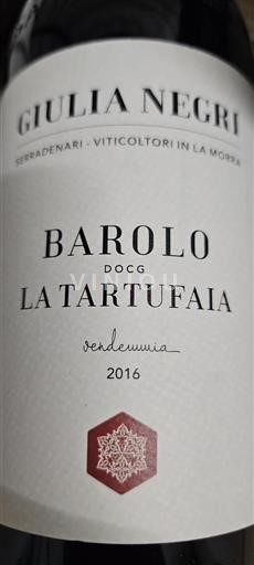 Piemont Barolo Giulia Negri La Tartufaia 2016