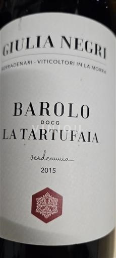 Piemont Barolo Giulia Negri La Tartufaia 2015