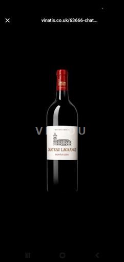 Bordeaux Saint-Julien Grand Cru Château Lagrange 2022