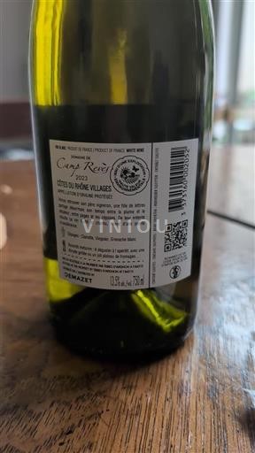 Valle del Rodano Côtes-du-rhône-villages Domaine Camp Rêves 2023
