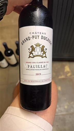 Bordeaux Pauillac Grand Cru Château Grand-Puy Ducasse 2019