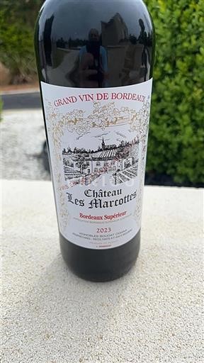 Bordeaux Bordeaux superiore Château Les Marcottes 2023