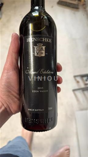 Vin Rouge sec Mount Edelstone Henschke 2015 Australie Australie-Méridionale Eden Valley