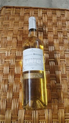 Roussillon Muscat de Rivesaltes Domaine Boudau Muscat de Noël 2021