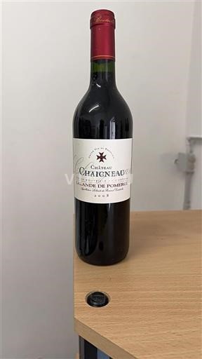Bordeaux Lalande-de-pomerol Château Chaigneau 2008