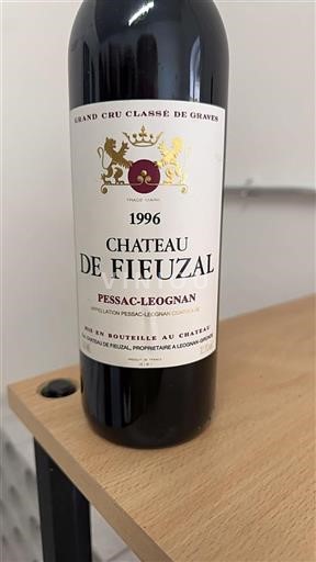 Bordeaux Pessac-Léognan Grand Cru Château Fieuzal 1996