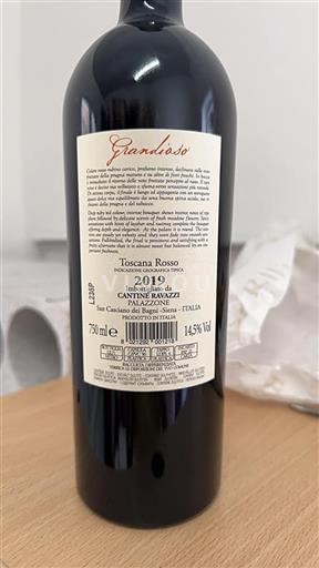 Tuscan Wines Unspecified Cantine Ravazzi Grandioso 2019