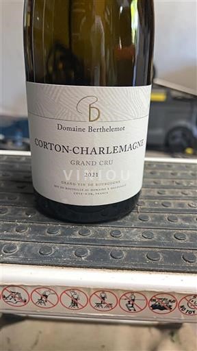 Borgogna Corton-charlemagne Grand Cru Domaine Berthelemot 2021